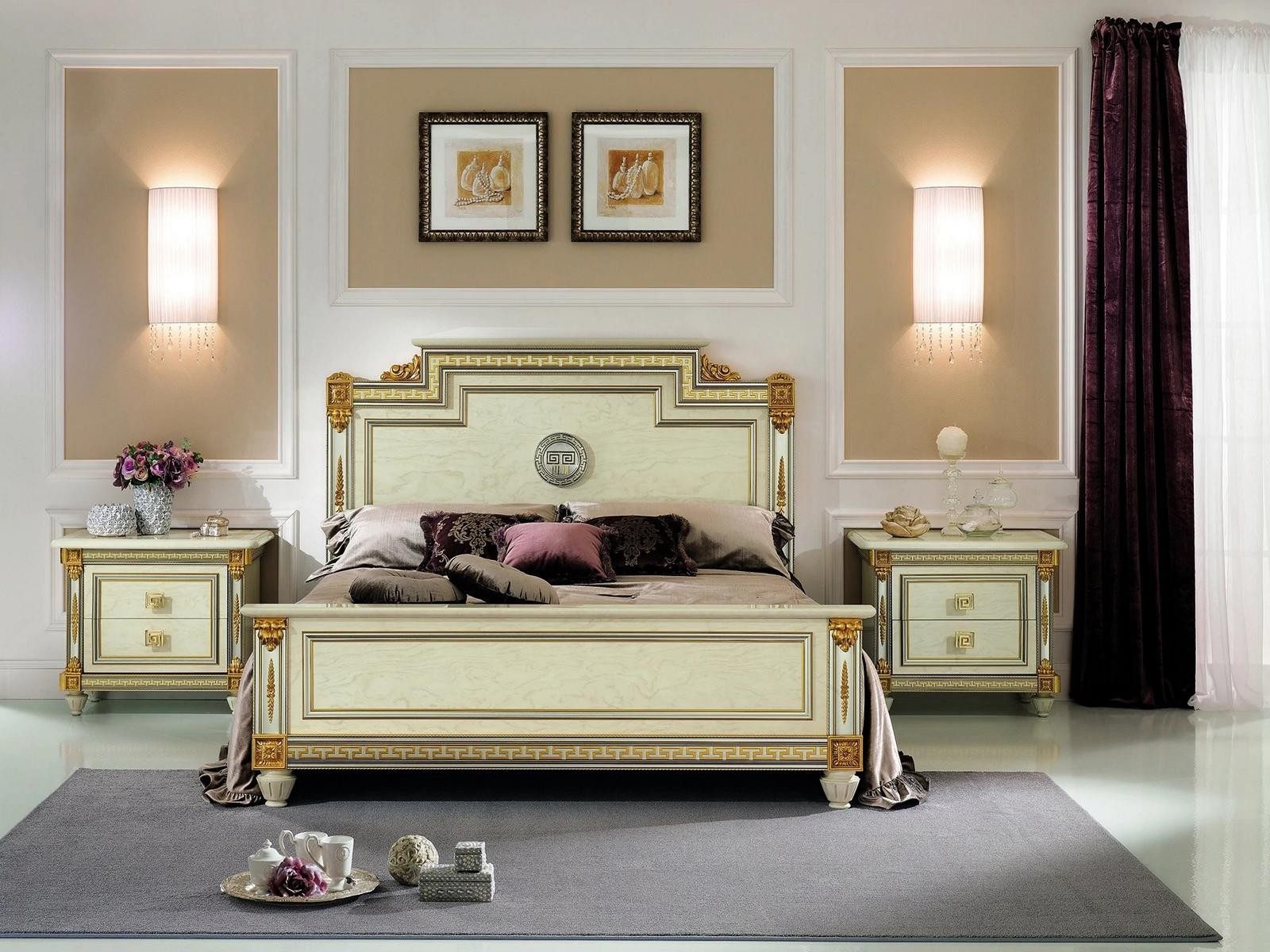 Xlmoebel Nachtkonsole Luxuriöse Design Konsole für Schlafzimmer im italienischen Stil (1 St., Luxuriöse Nachtkonsole), Made in Europa