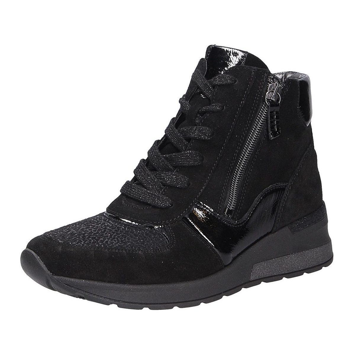 Stiefeletten für Damen in schwarz Stiefelette