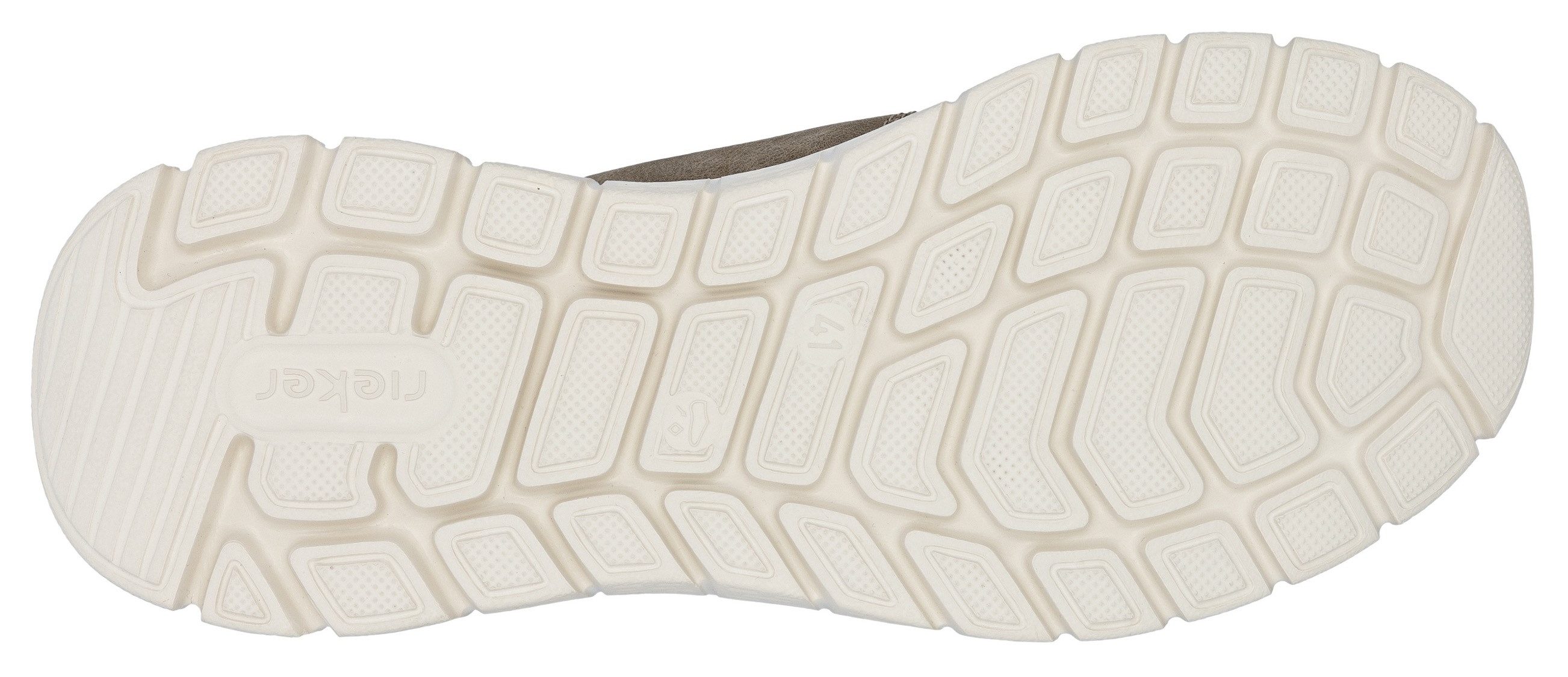 Rieker Ready2GO Slip-On Sneaker Schlupfschuh, Halbschuh, Freizeitsneaker mit Gummizug