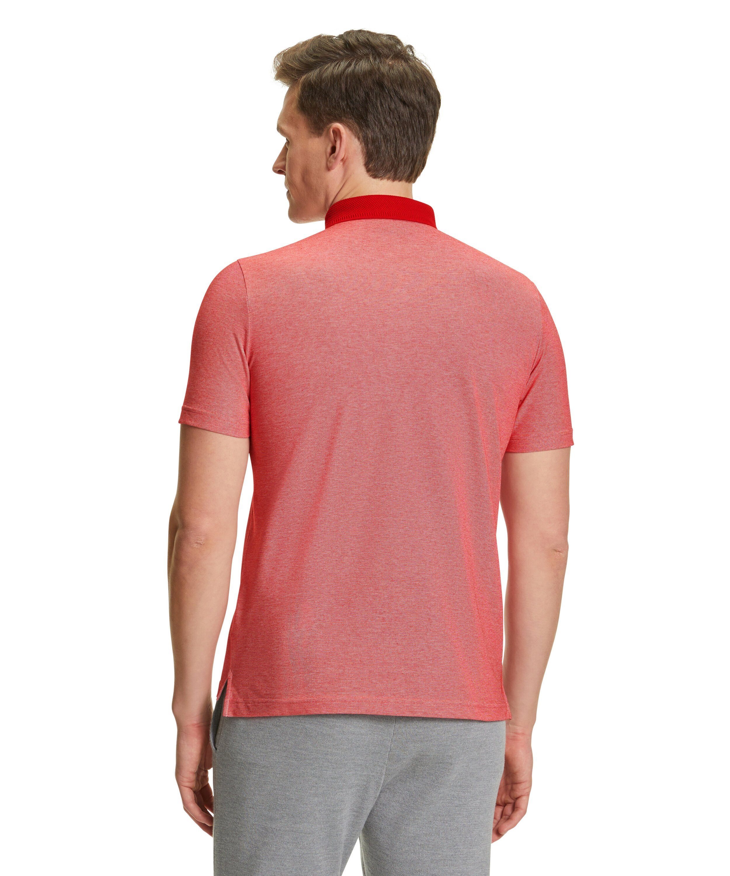 pink mit FALKE (8084) Poloshirt Baumwolle dusky