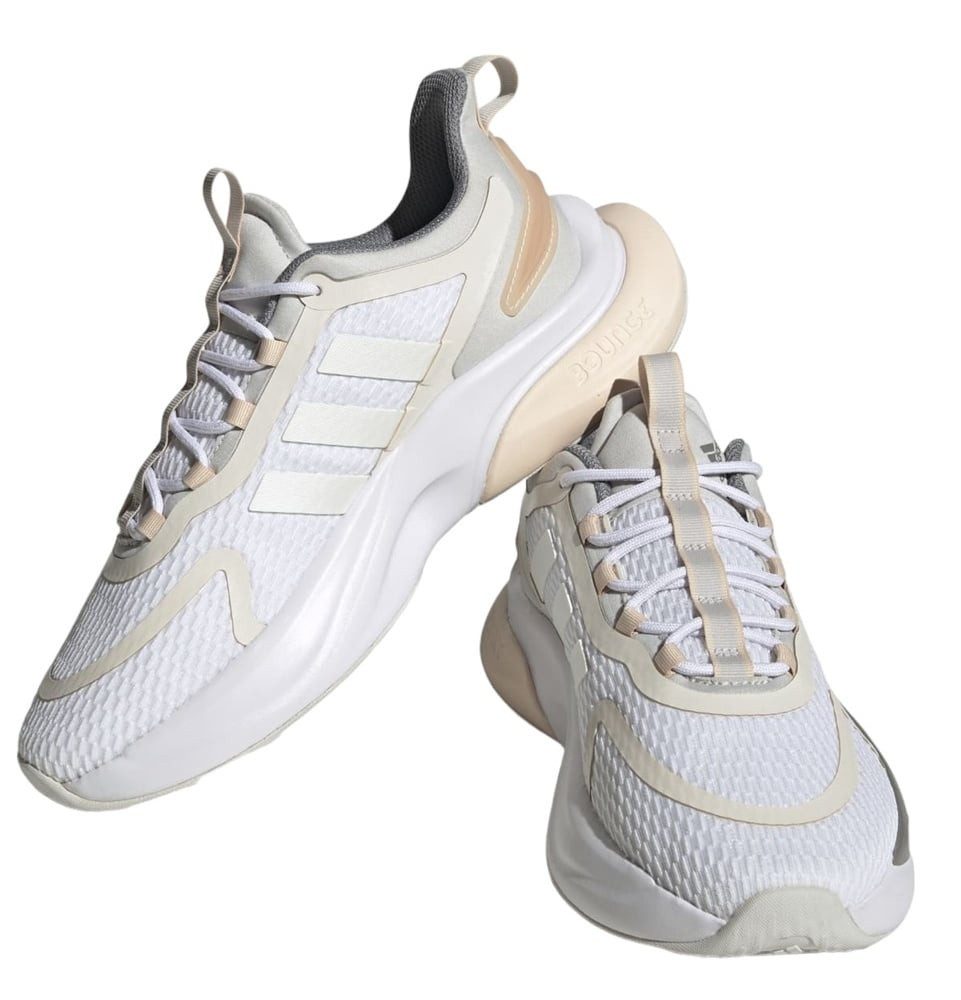 Alphabounce+ Sustainable Bounce weiss/beige/grau Damen Sneaker