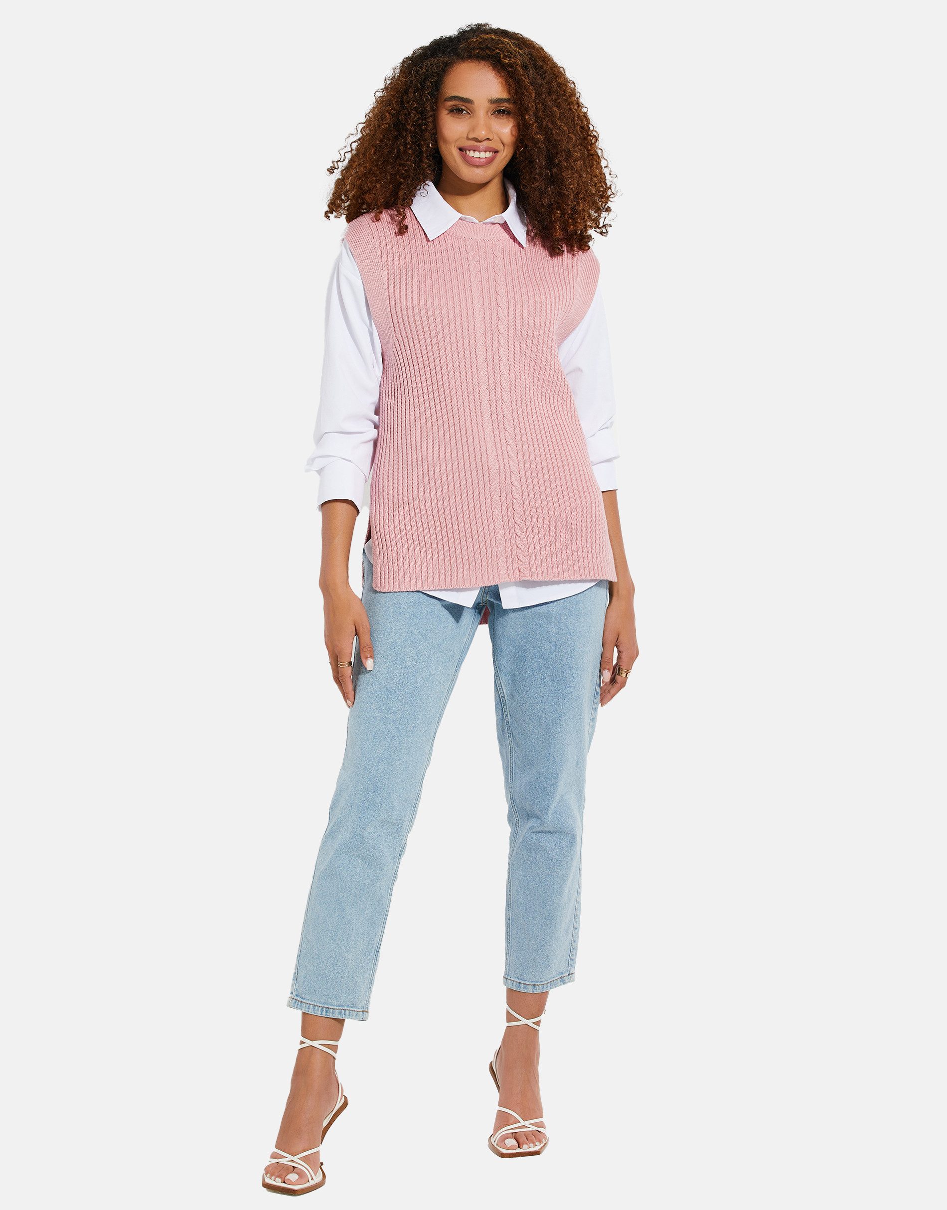 Threadbare Pullunder THB Joey Cable Detail günstig online kaufen