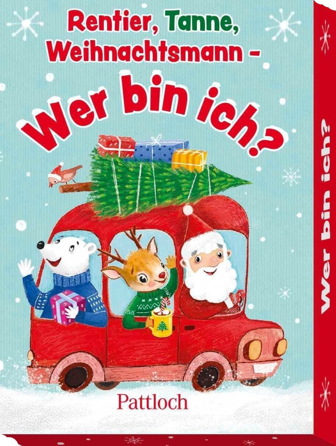 Spiel Rentier, Tanne, Weihnachtsmann