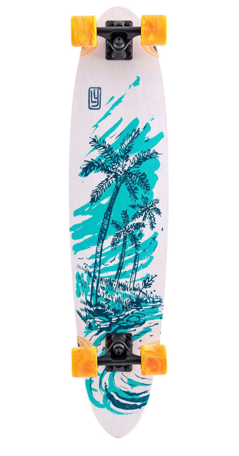 Landyachtz Longboard DIPPER POSTCARD 36” LONGBOARD COMPLETE (1-St)