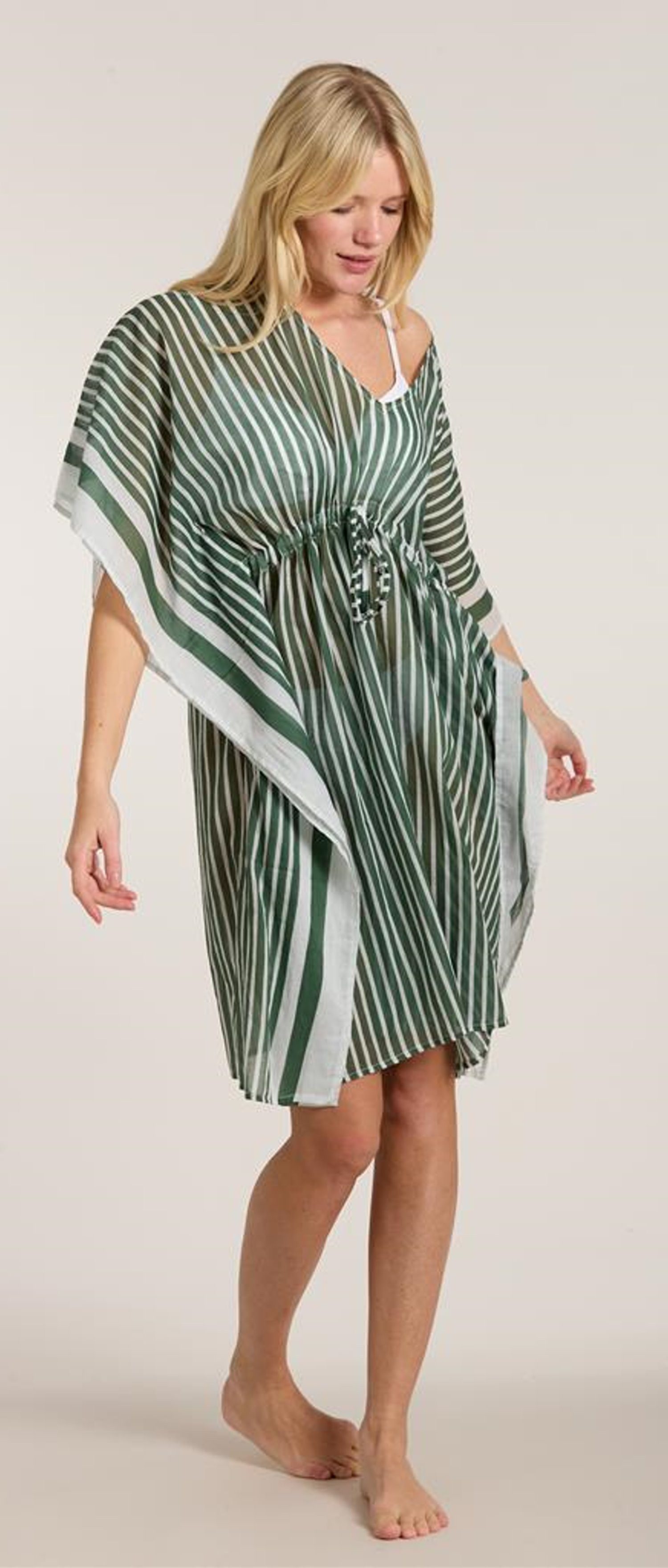 Sunmarin Strandkleid Damen Strand Kaftan (1-tlg) Baumwolle günstig online kaufen