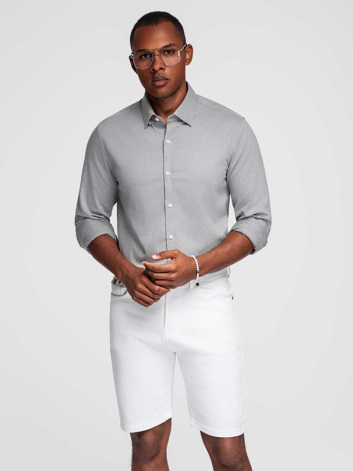 Langarmhemd Langarmhemd Slim Fit