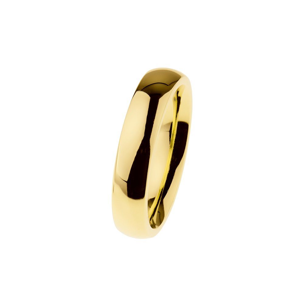 Ernstes Design Fingerring Evia Ring Edelstahl goldfarben R531
