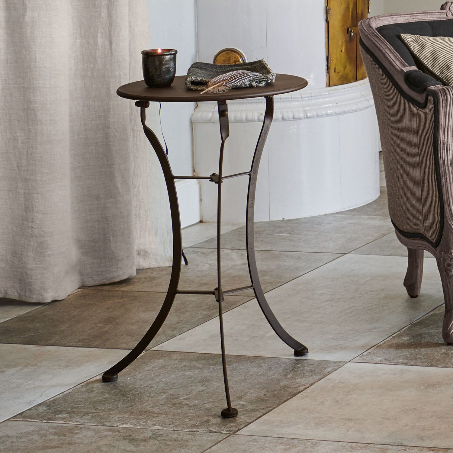 Mirabeau Beistelltisch Beistelltisch Torrance braun günstig online kaufen