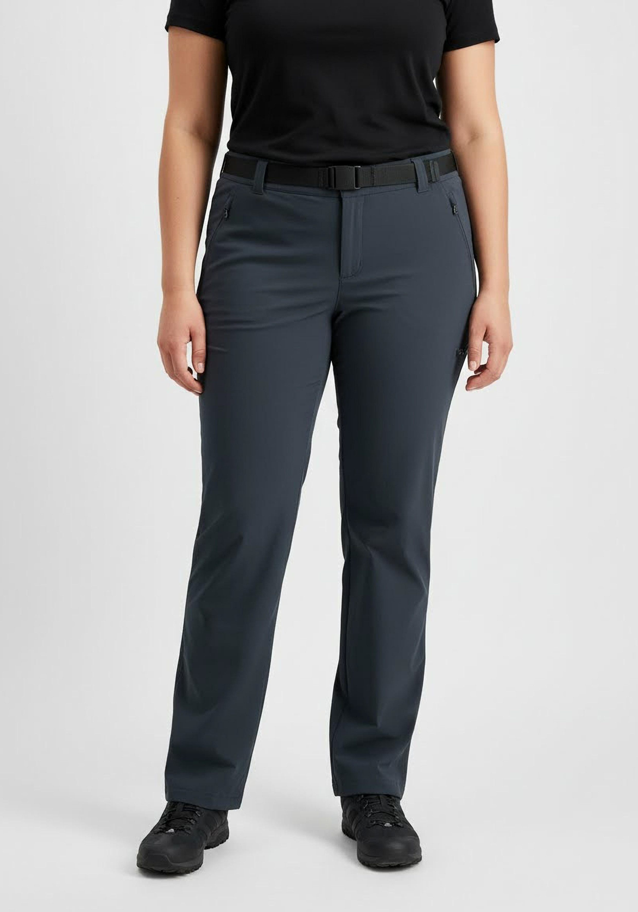 Maier Sports Outdoorhose DA-HOSE LINING EL. LULAKA WINTER mit vier Reißverschlusstaschen, aus 4-Wege-Stretchmaterial