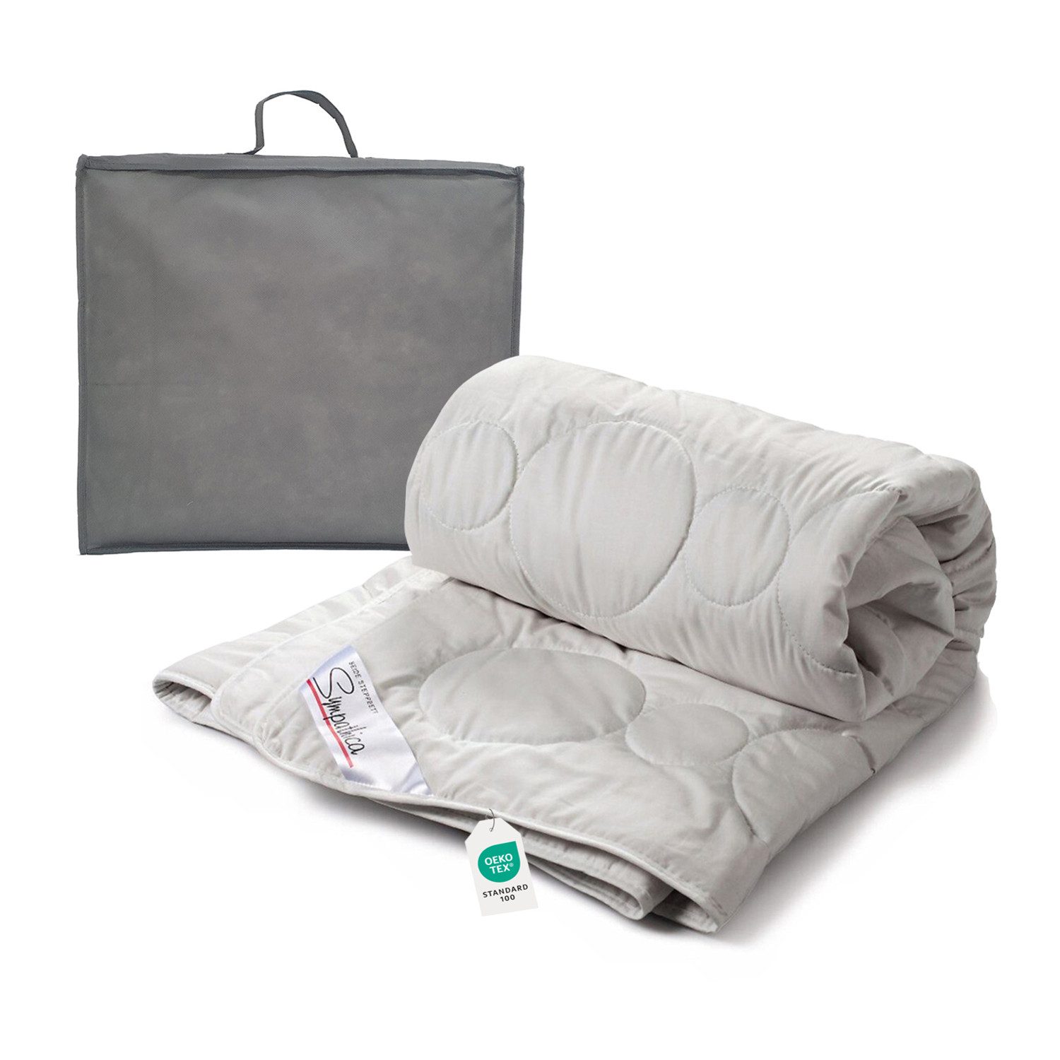 Sympathica Naturfaserbettdecke Sommerdecke 100% Premium Wildseide günstig online kaufen