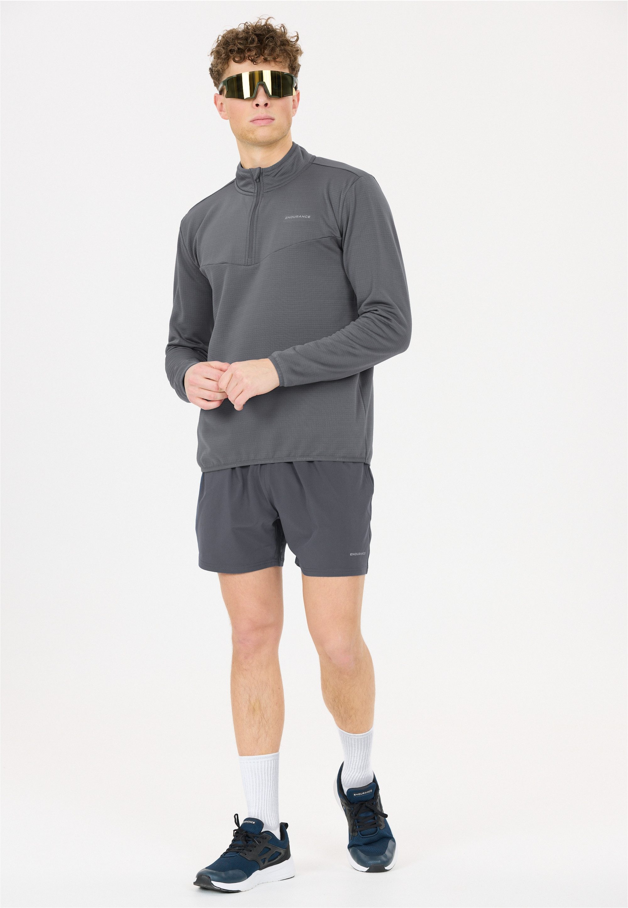 ENDURANCE Langarmshirt LEDGER (1-tlg) mit sportlichen Funktionen