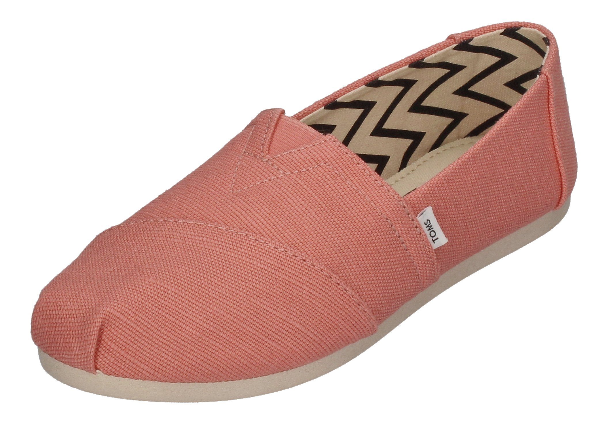 TOMS ALPARGATA Espadrille peach pink heritage