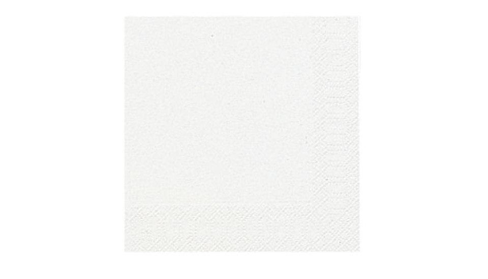 Duni Papierserviette Duni Servietten Bio weiß 24 x 24 cm - 20er Pack