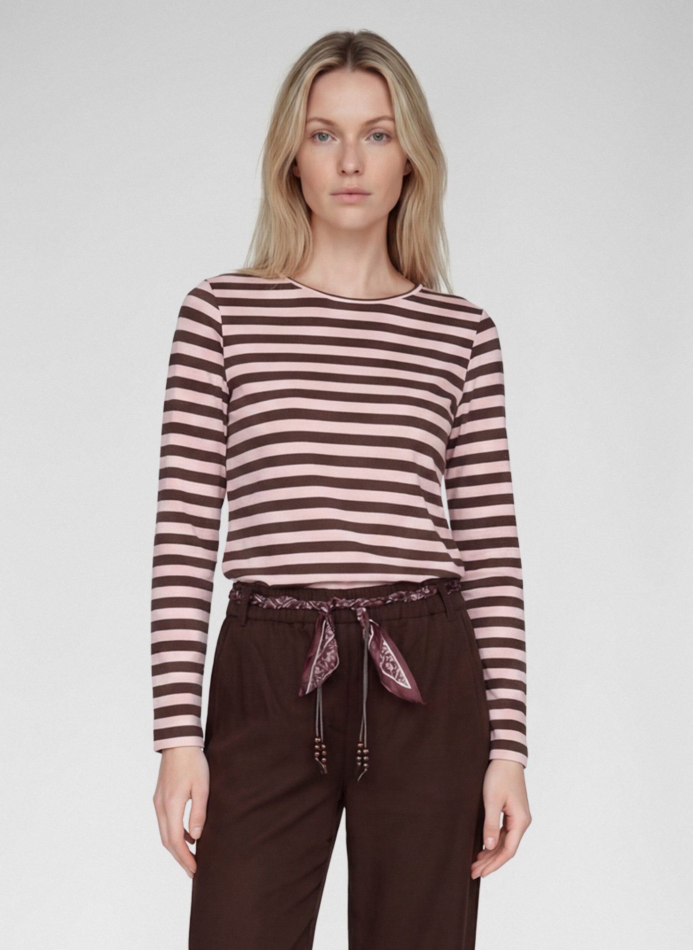 Rabe 3/4-Arm-Shirt mit Streifen Muster