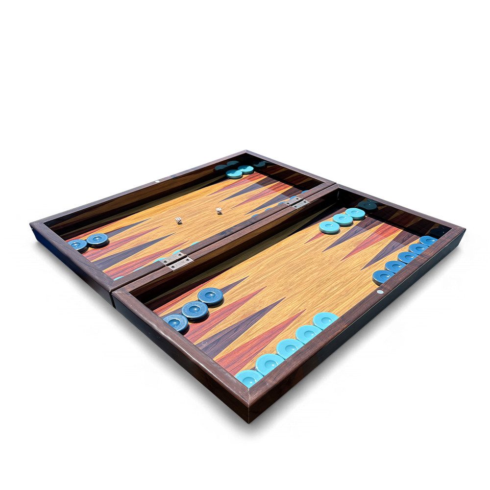 BIGGDESIGN Spielesammlung Biggdesign Oriental Backgammon-Set, Kratzfeste Oberfläche