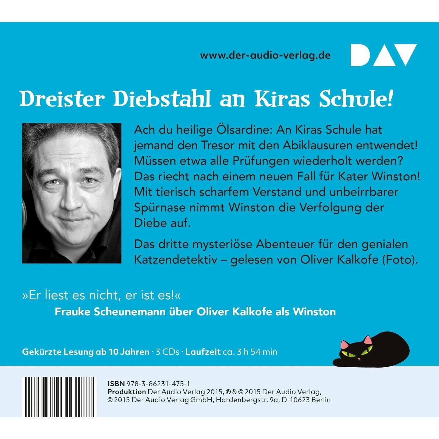 Der Audio Verlag Hörspiel Winston - Teil 3: Jagd auf die Tresorräuber