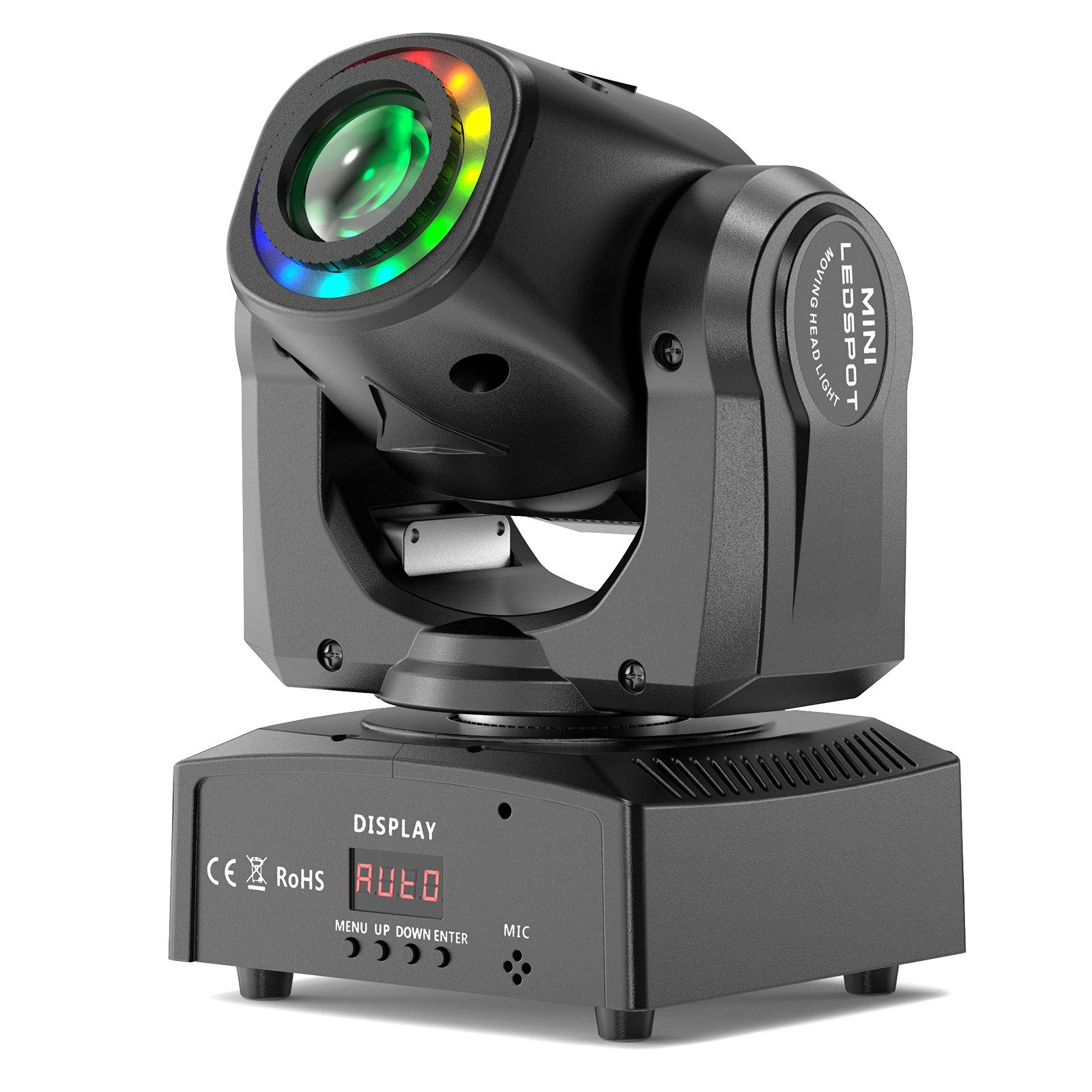 ZonQoonz Discolicht 120W Moving Head Light, BühnenLicht Gobo Strahl Für DJ Party Disco