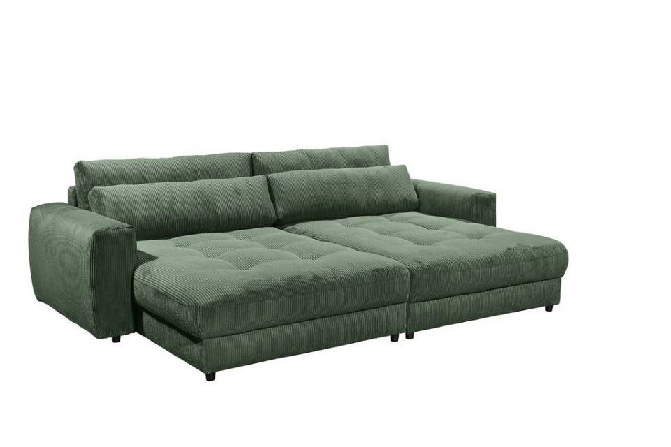 ED EXCITING DESIGN Big-Sofa Barura, mit Rückenkissen