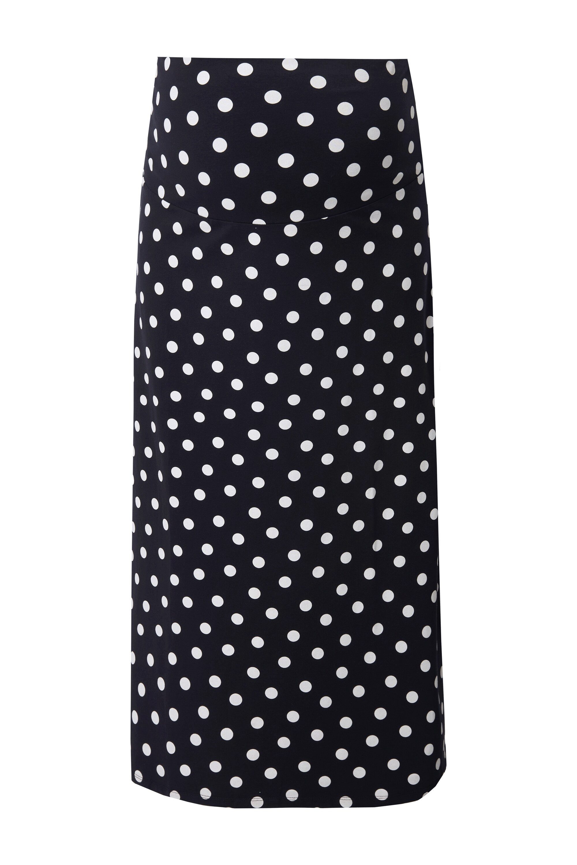 Ulla Popken Schlupfrock Bellieva Jersey-Maxirock Muster günstig online kaufen