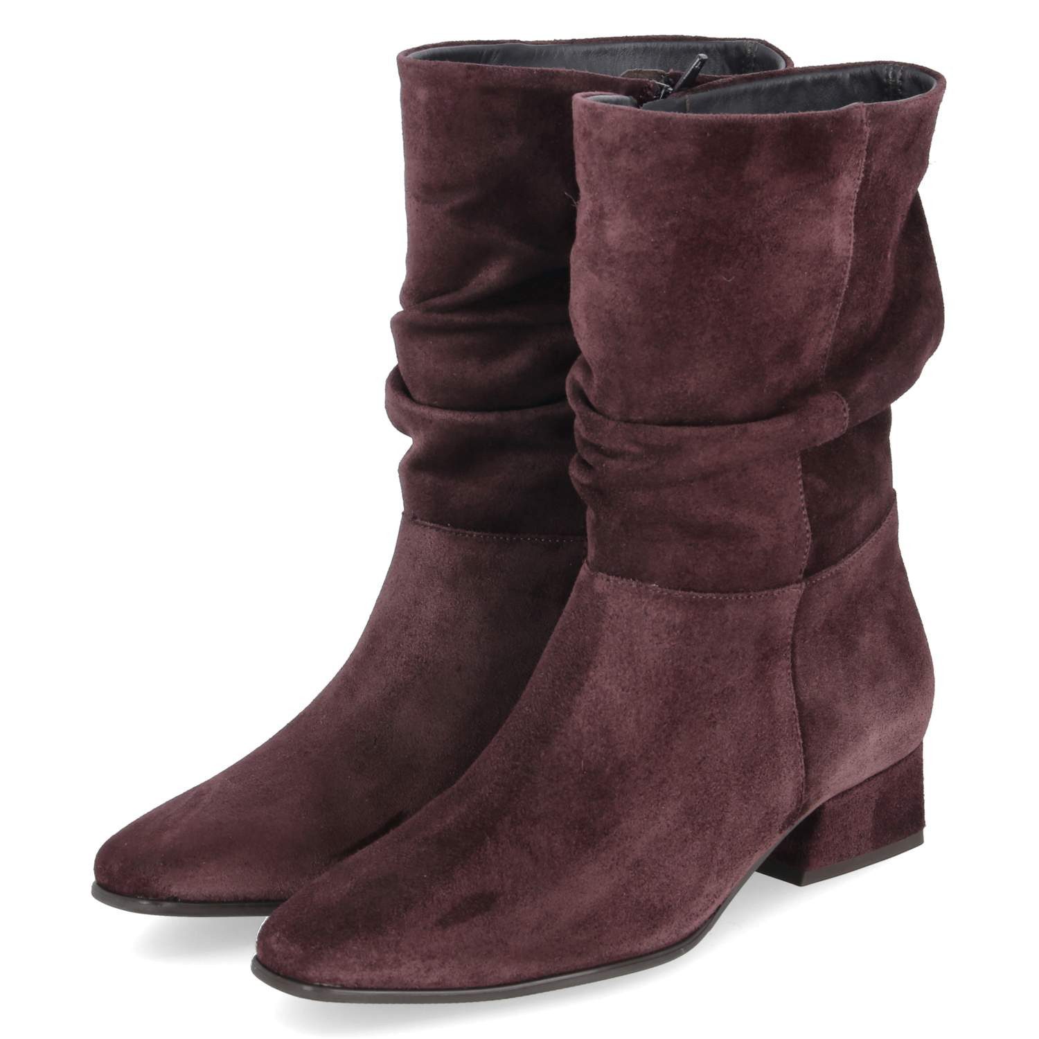 Paul Green Paul Green Klassische Stiefel 8357-001 Damen Rauleder red Stiefel