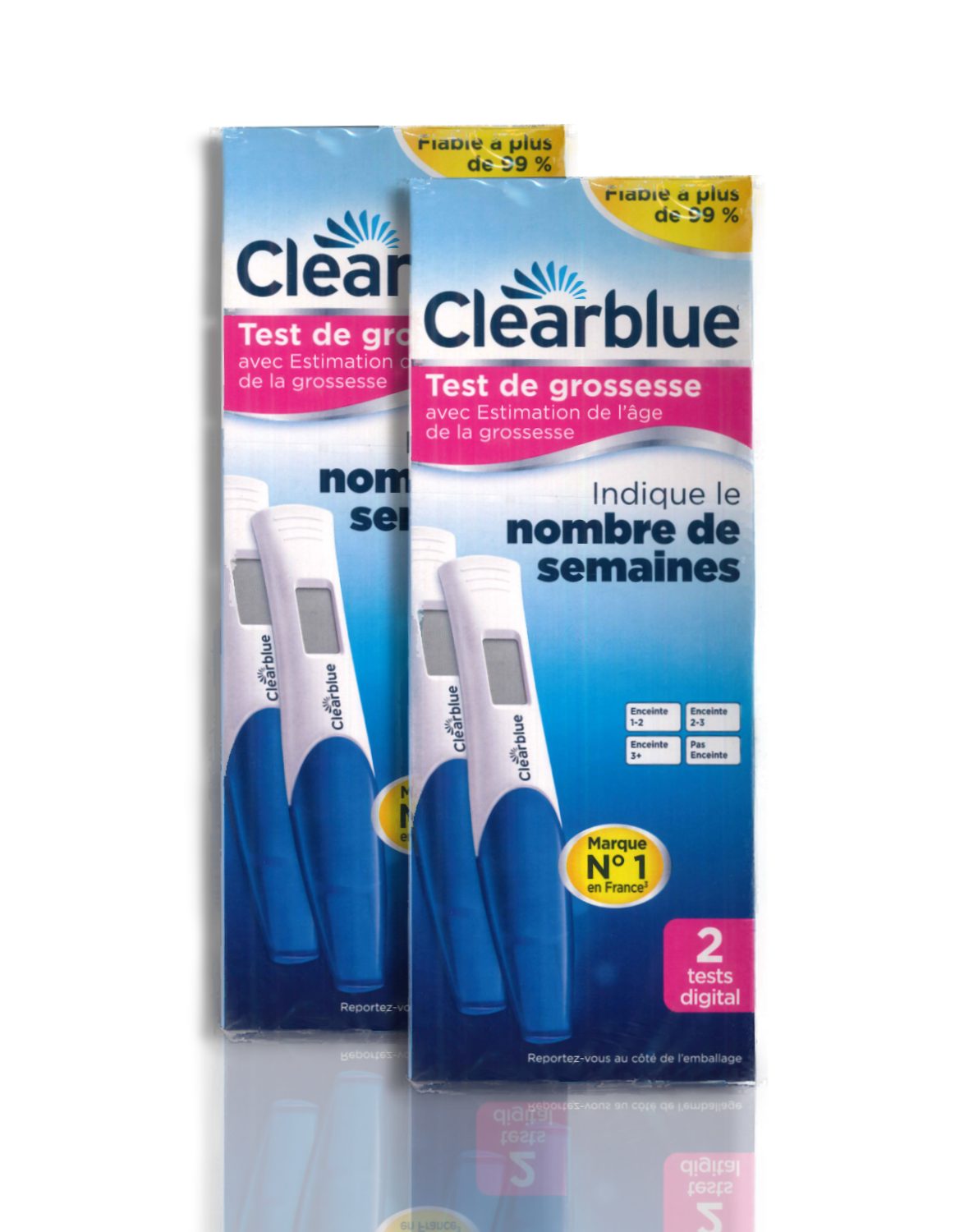 Clearblue Schwangerschaftstest Digitale Teststreifen, 4-tlg.