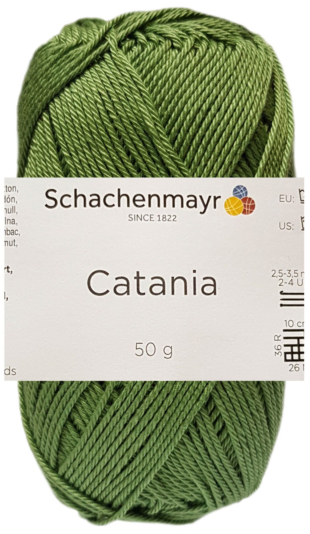 Schachenmayr 50 Gramm Schachenmayr Catania Farbauswahl Bastelgarn, 125 m