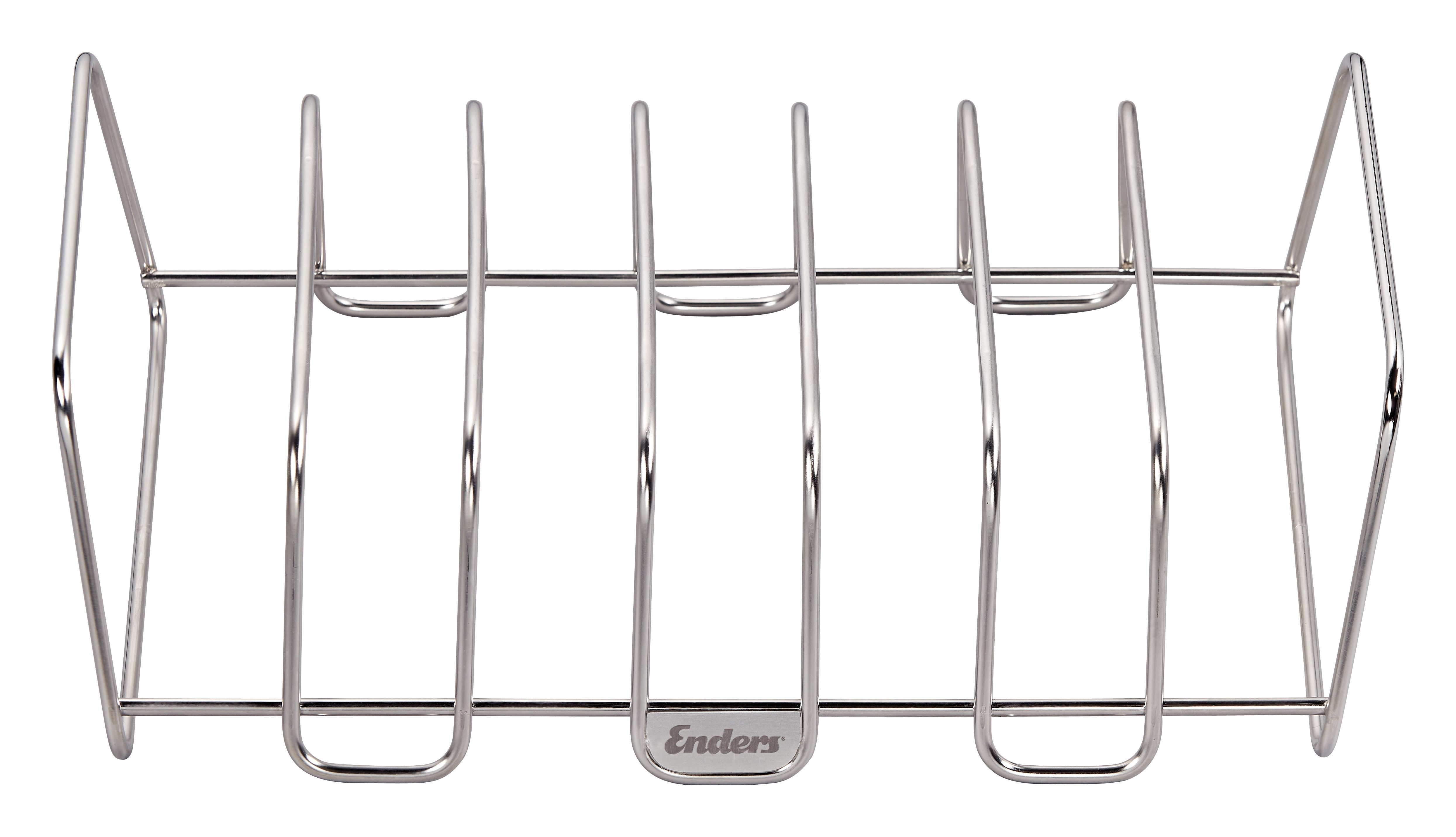 Enders® Grillerweiterung Rippchen und Bratenhalter, Edelstahl