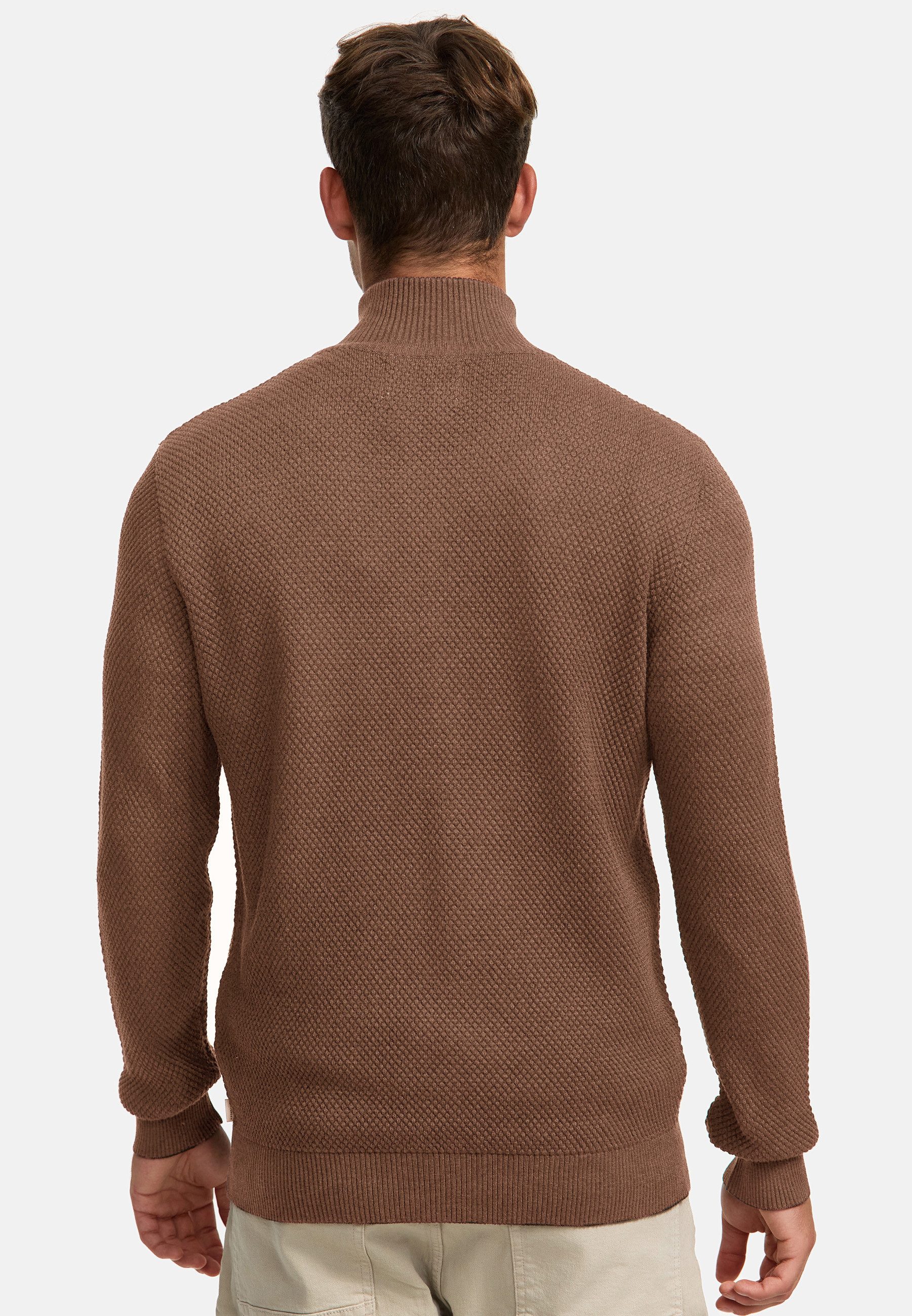Kronstadt Strickjacke Herren KSErik Herrenstrickjacke Feinstrickjacke mit Stehkragen