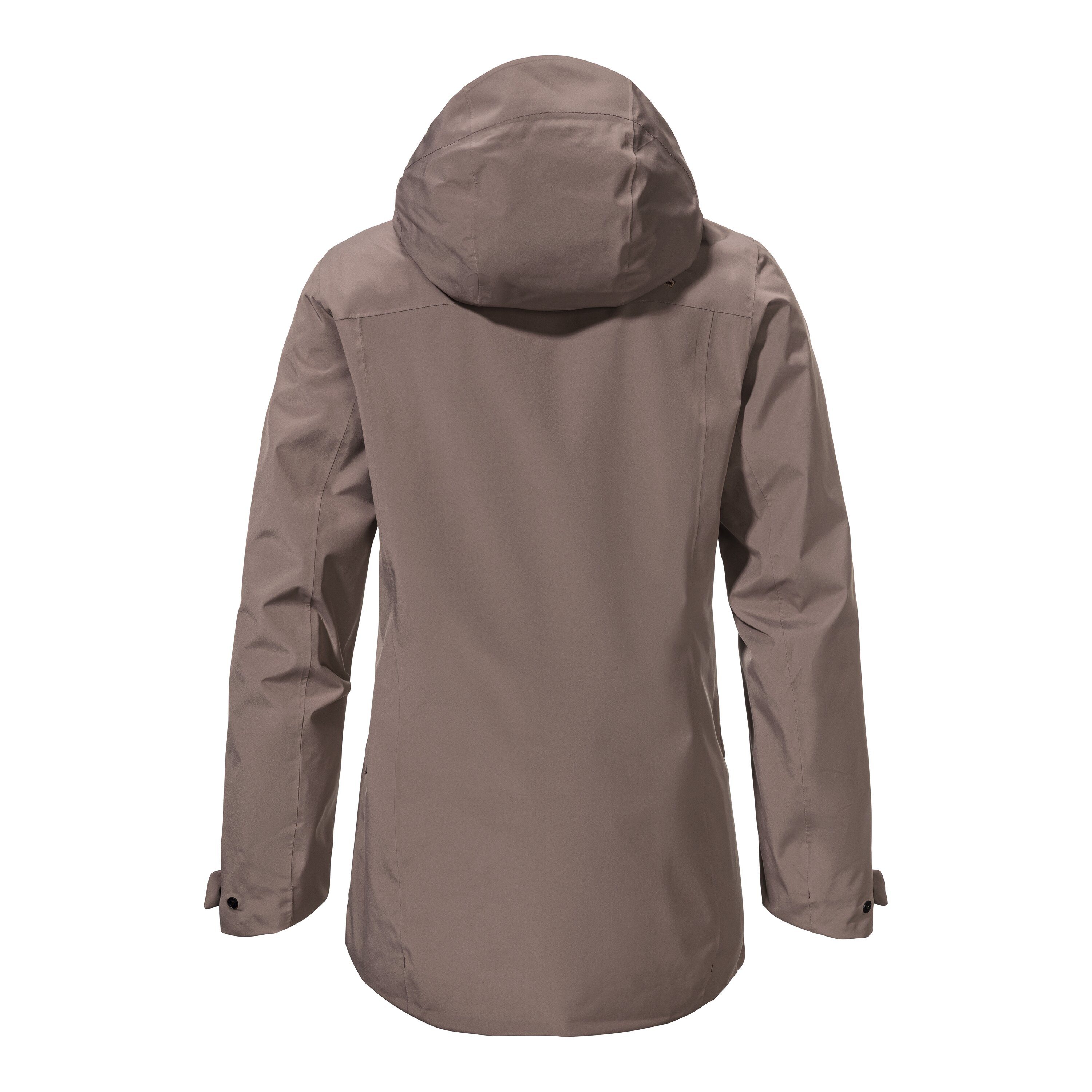 Schöffel Regenjacke CIRC Jacket Style Smue WMN wasserdicht, winddicht, atmungsaktiv, mit Kapuze mit Kordelzug – Bild 5 von 5