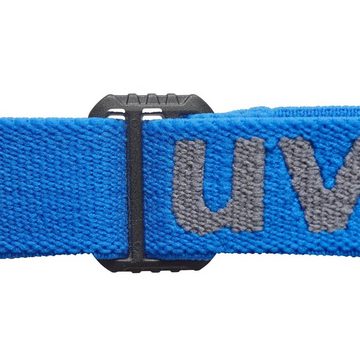 Uvex Arbeitsschutzbrille uvex i-guard+ 9143267 Vollsichtbrille Grau, Blau