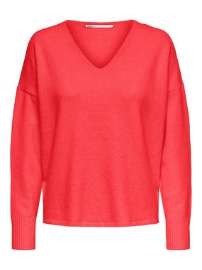 ONLY V-Ausschnitt-Pullover ONLRICA LIFE L/S V-NECK PULLO KNT NOOS