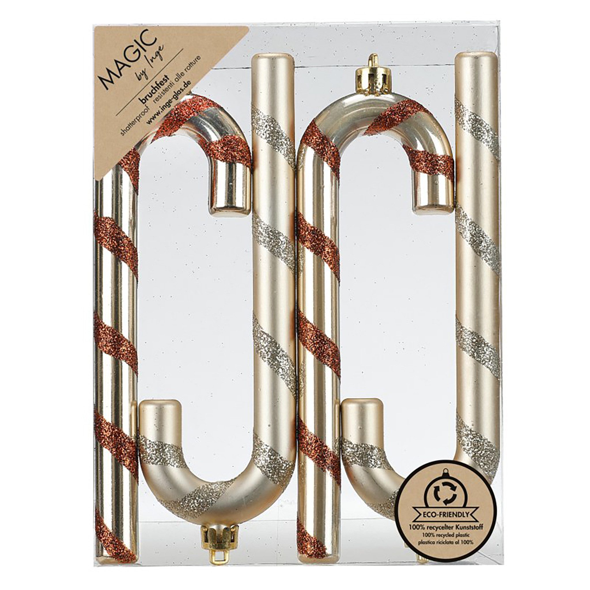 MAGIC by Inge Christbaumschmuck, Christbaumschmuck Zuckerstangen 14cm Kunst günstig online kaufen