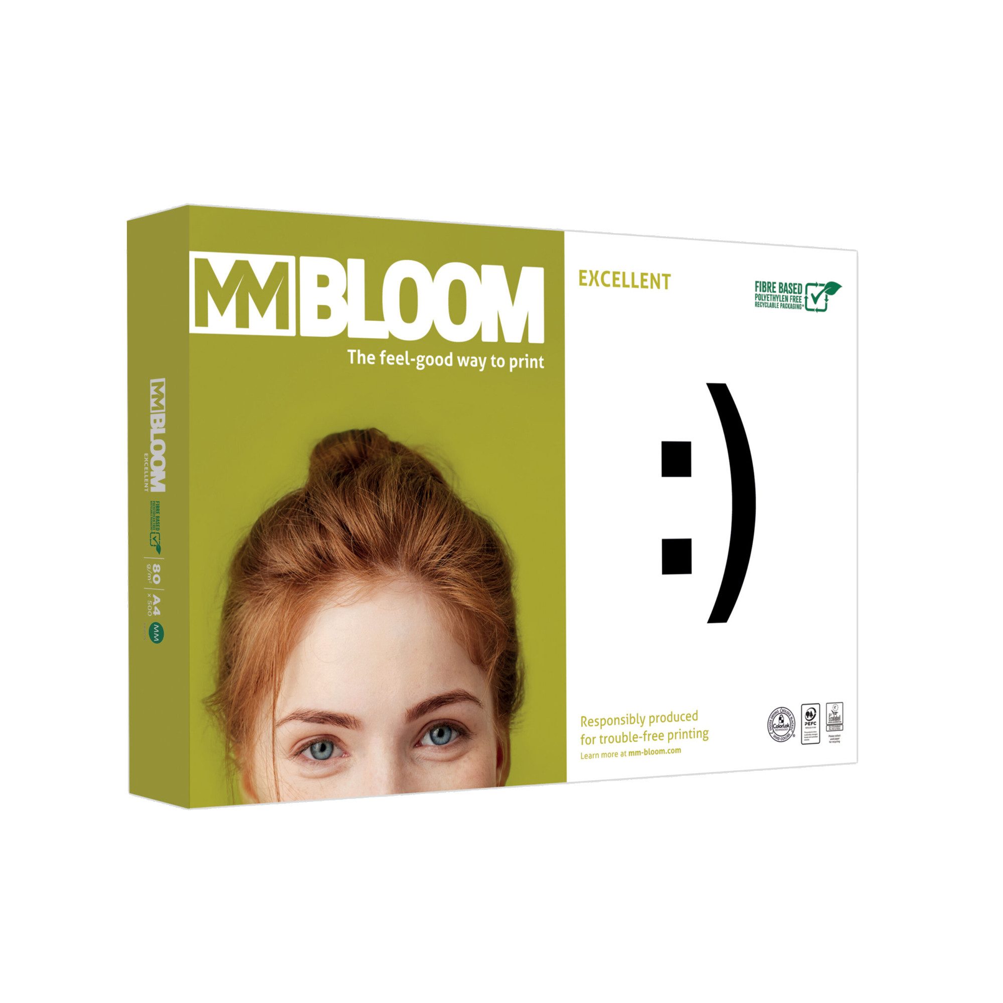 Kopierpapier Копировальная бумага Excellent 9928A80 Seiten A4 80g 500 Blatt
