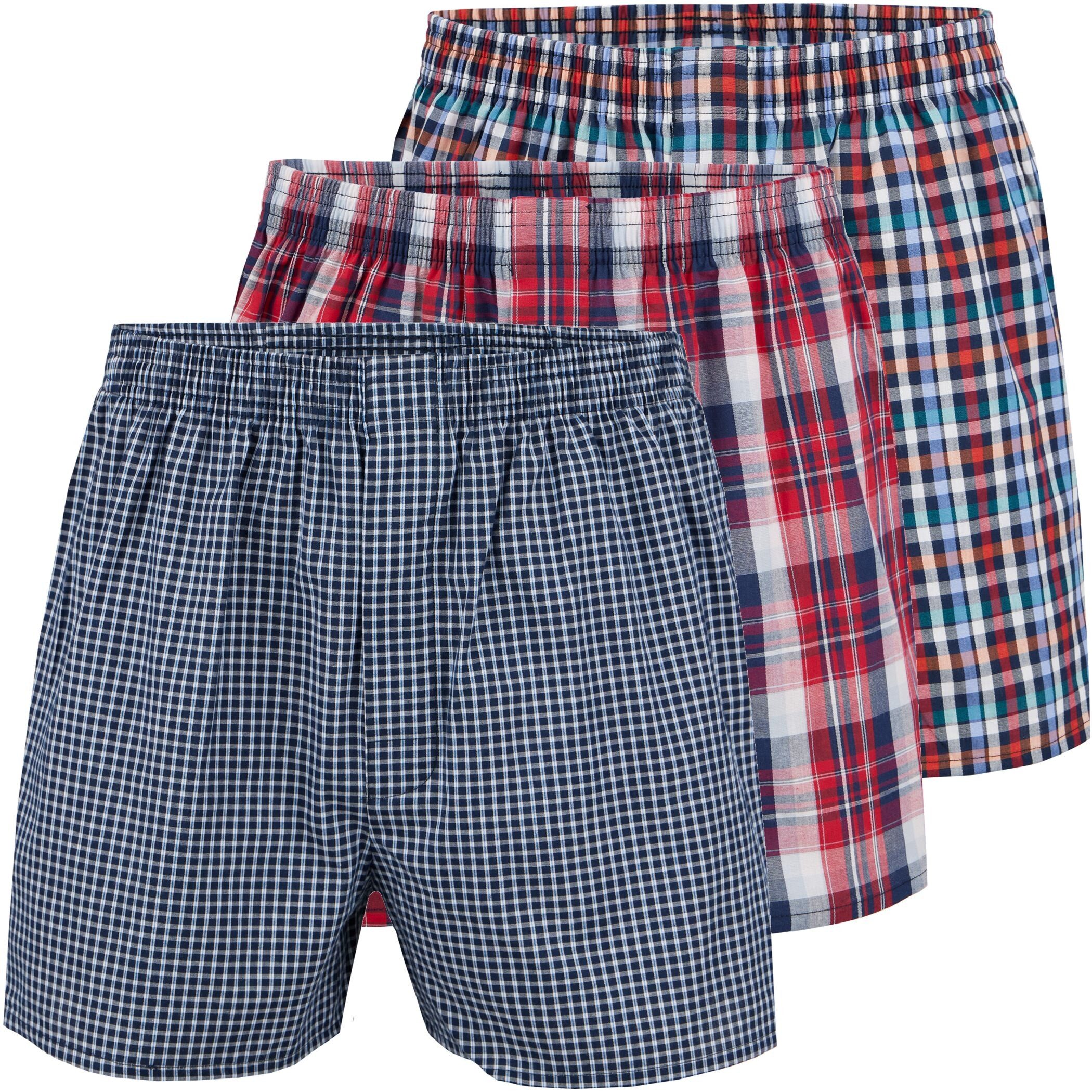 Boxershorts City Life 3er, 6er, 9er Pack Herren Shorts Boxer Webboxer Sparp. S-4XL