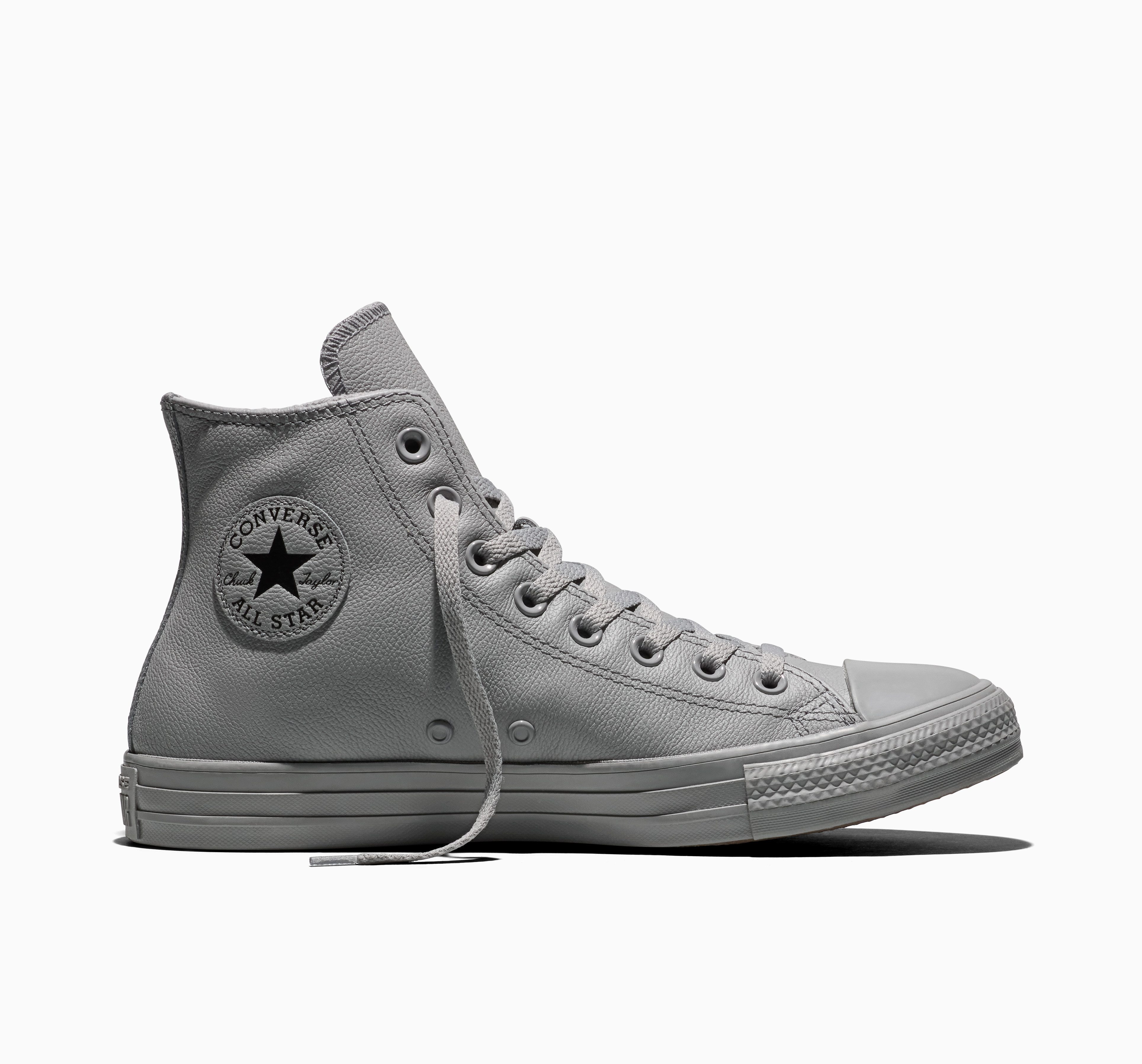 Converse Chuck Taylor All Star Sneaker aus Leder, gefüttert