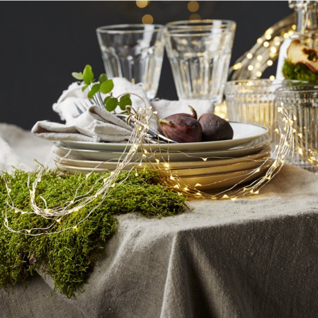 Star-Max LED Dekolicht LED Lichterkette Silberdraht günstig online kaufen