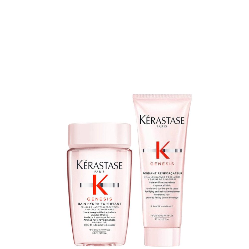 Kérastase Haarpflege-Set Genesis Anti Hair-Fall Travel Duo, 2-tlg., Shampoo & Conditioner für geschwächtes Haar