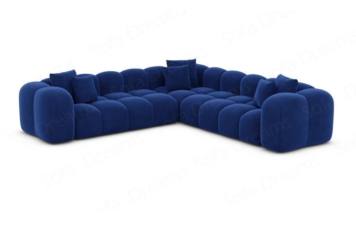 Sofa Dreams Ecksofa Design Stoff Samtstoff günstig online kaufen
