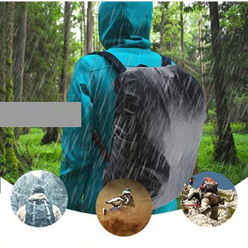 Lubgitsr Rucksack-Regenschutz Regenschutz für Rucksack,Wasserdichter Regenhülle Rucksack Regenschutz (1-St)