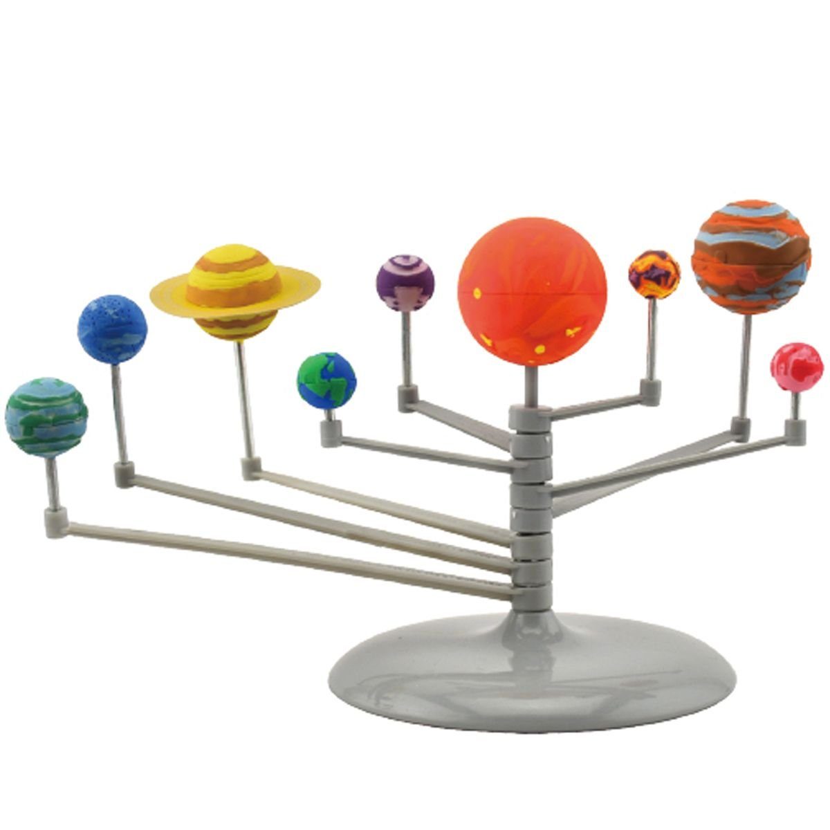 ANDREU Toys Experimentierkasten Planetarium Baukasten Sonnensystem zum Basteln und Experimentieren