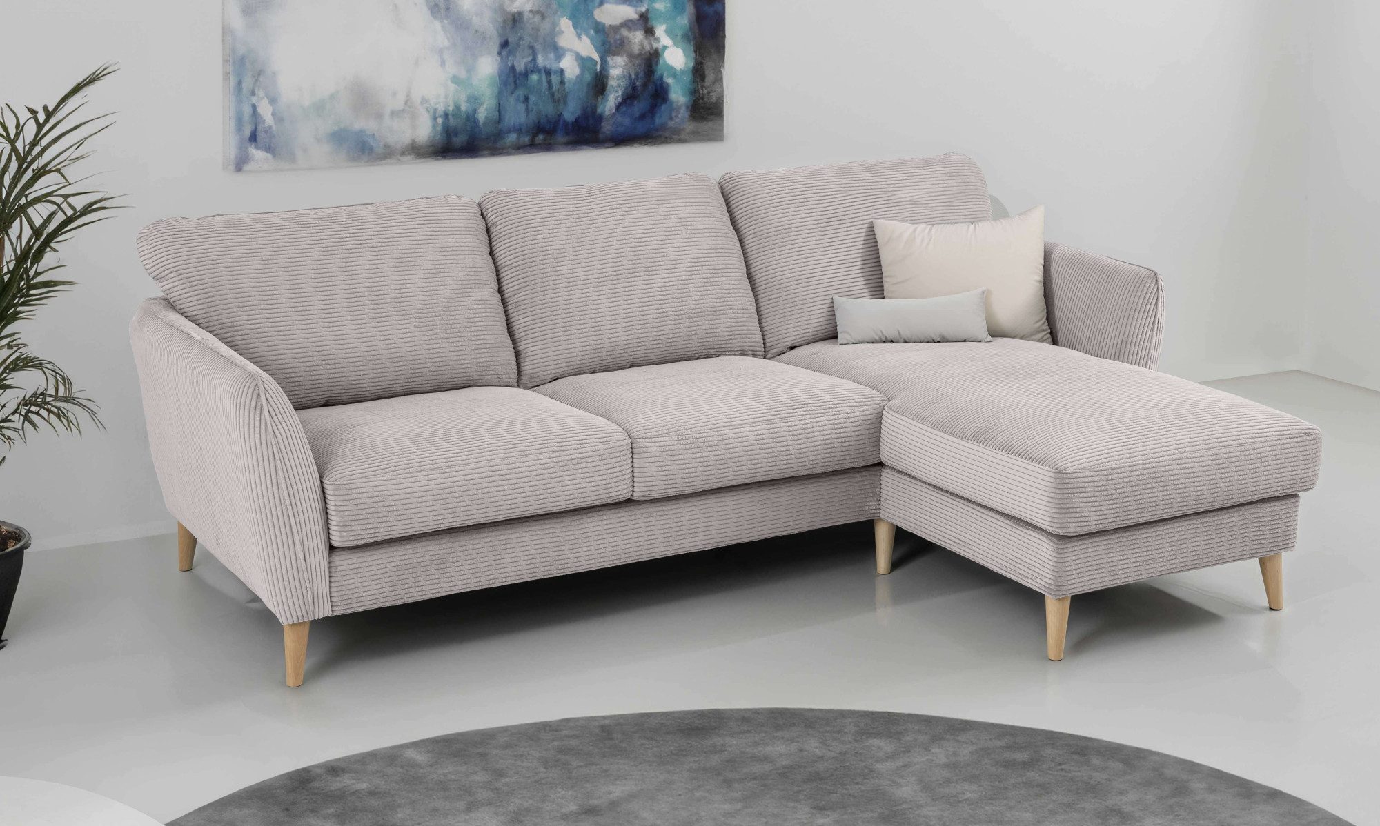 Home affaire Ecksofa "MARSEILLE (242/152cm),L-Form, Rec. rechts/links", Mas günstig online kaufen
