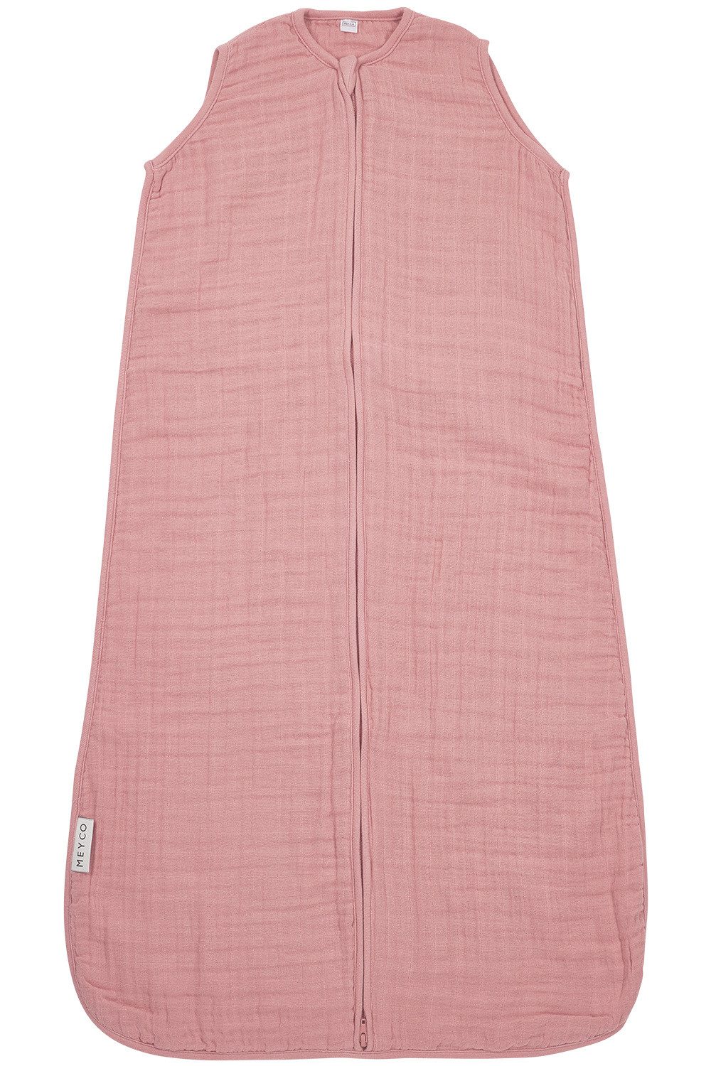 Meyco Baby Babyschlafsack Uni Old Pink (1 tlg), 60cm