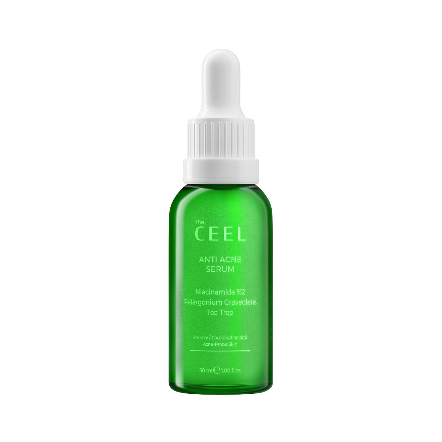 THE CEEL Gesichtspflege Gesichtspflege Serum gegen Pickel & Akne – Klärende Pflege 30ml
