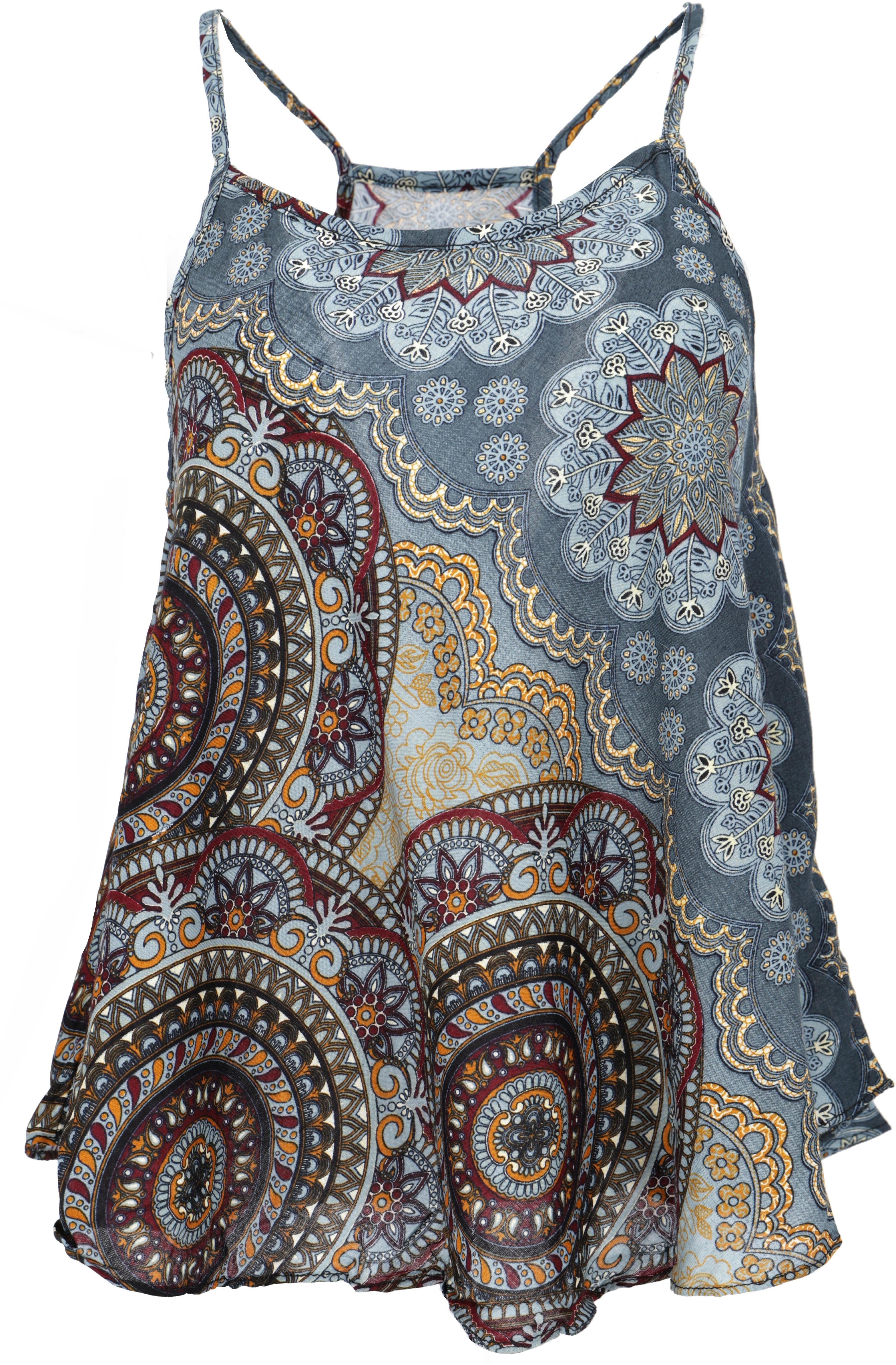 Guru-Shop T-Shirt Boho Trägertop, Sommertop, Damentop, günstig online kaufen