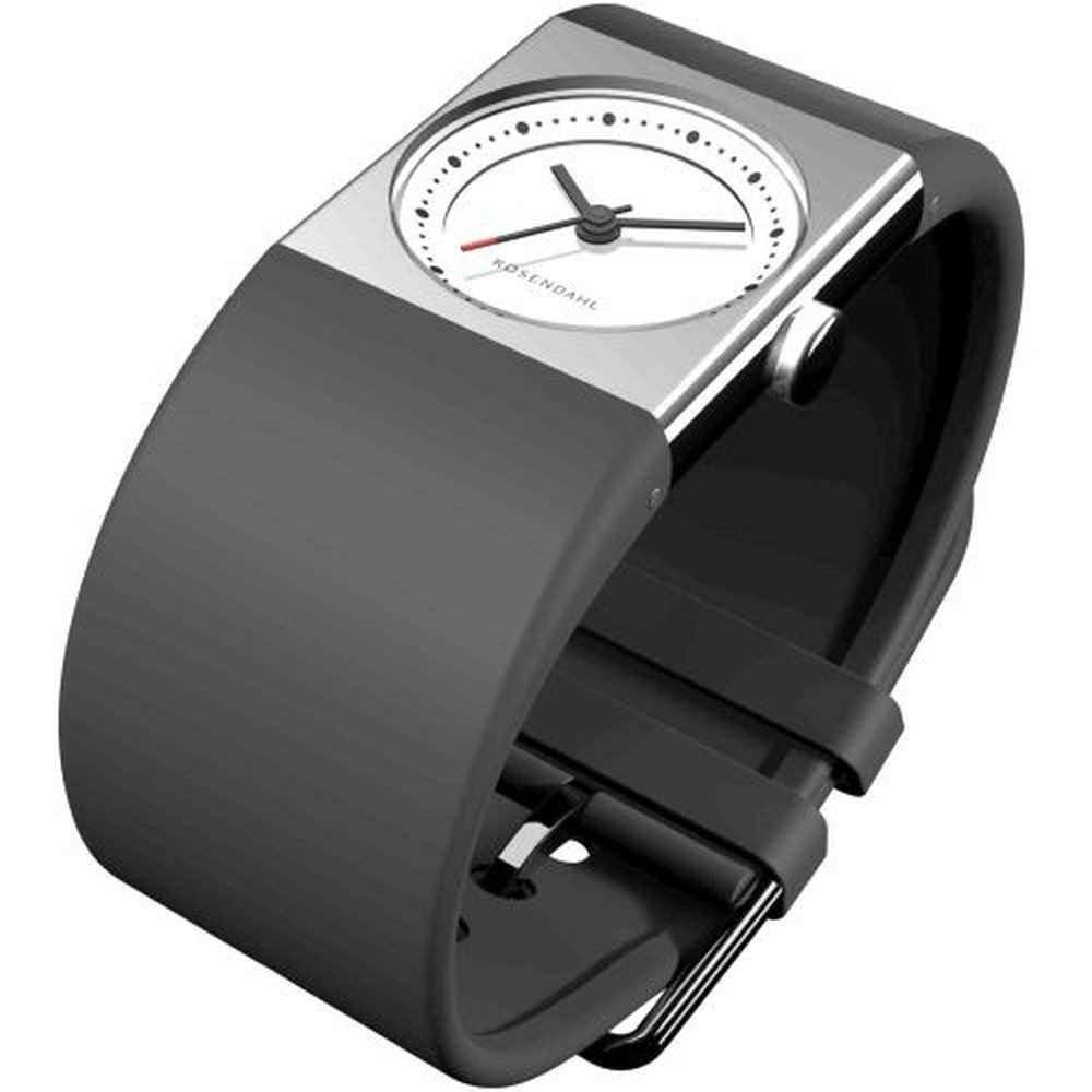 Rosendahl Quarzuhr ROSENDAHL Damen Armbanduhr WATCH IV 43261 silber / weiß B. 23 mm