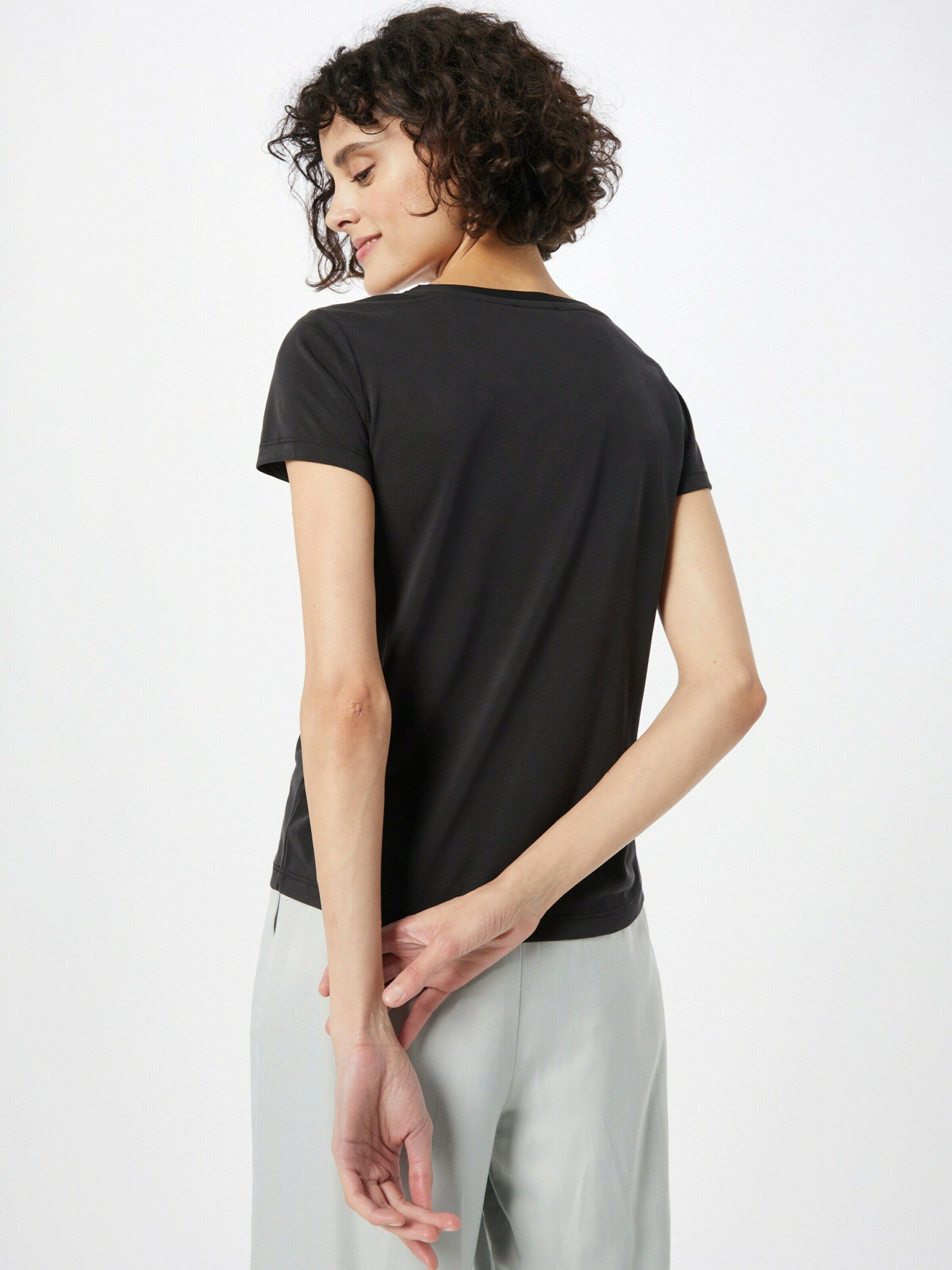 Details IN Plain/ohne SOAKED T-Shirt (1-tlg) Columbine LUXURY