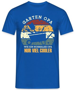 Quattro Formatee Kurzarmshirt Cooler Garten Opa - Großvater Vatertag Herren T-Shirt (1-tlg)