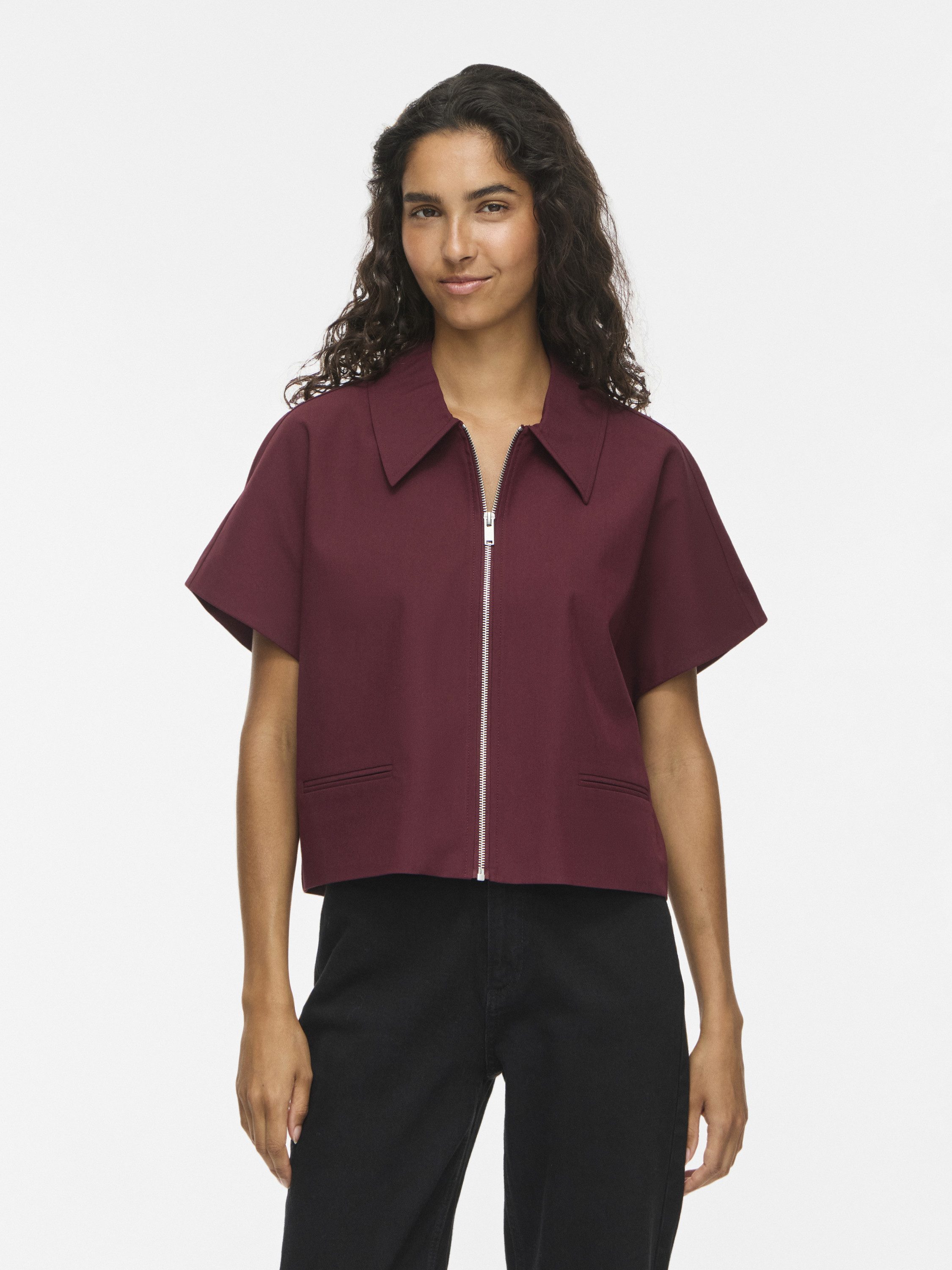 Vila Kurzarmbluse VIOntaya