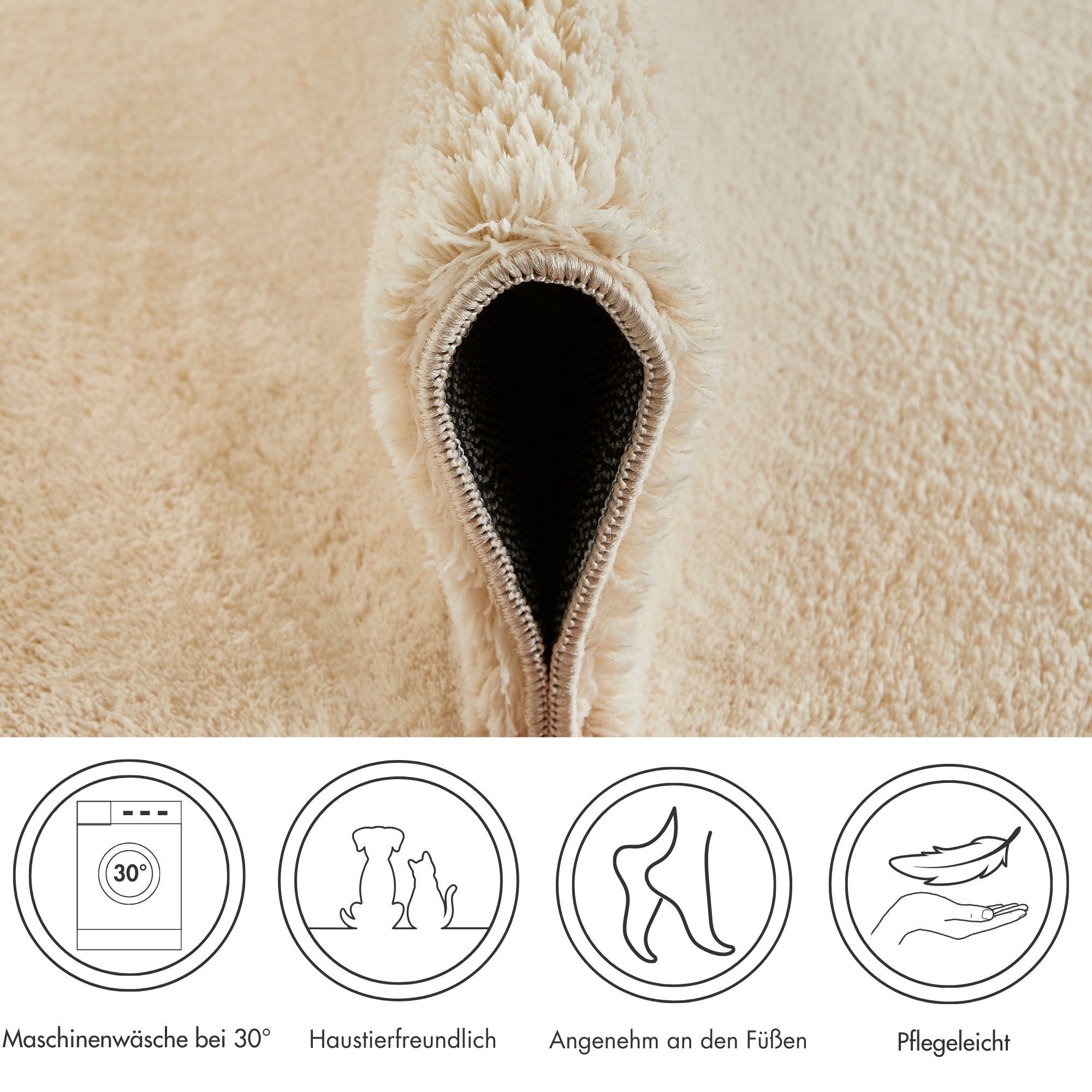 Andiamo Badematte Arezzo, Höhe 16 mm, rutschhemmend beschichtet, fußbodenhe günstig online kaufen