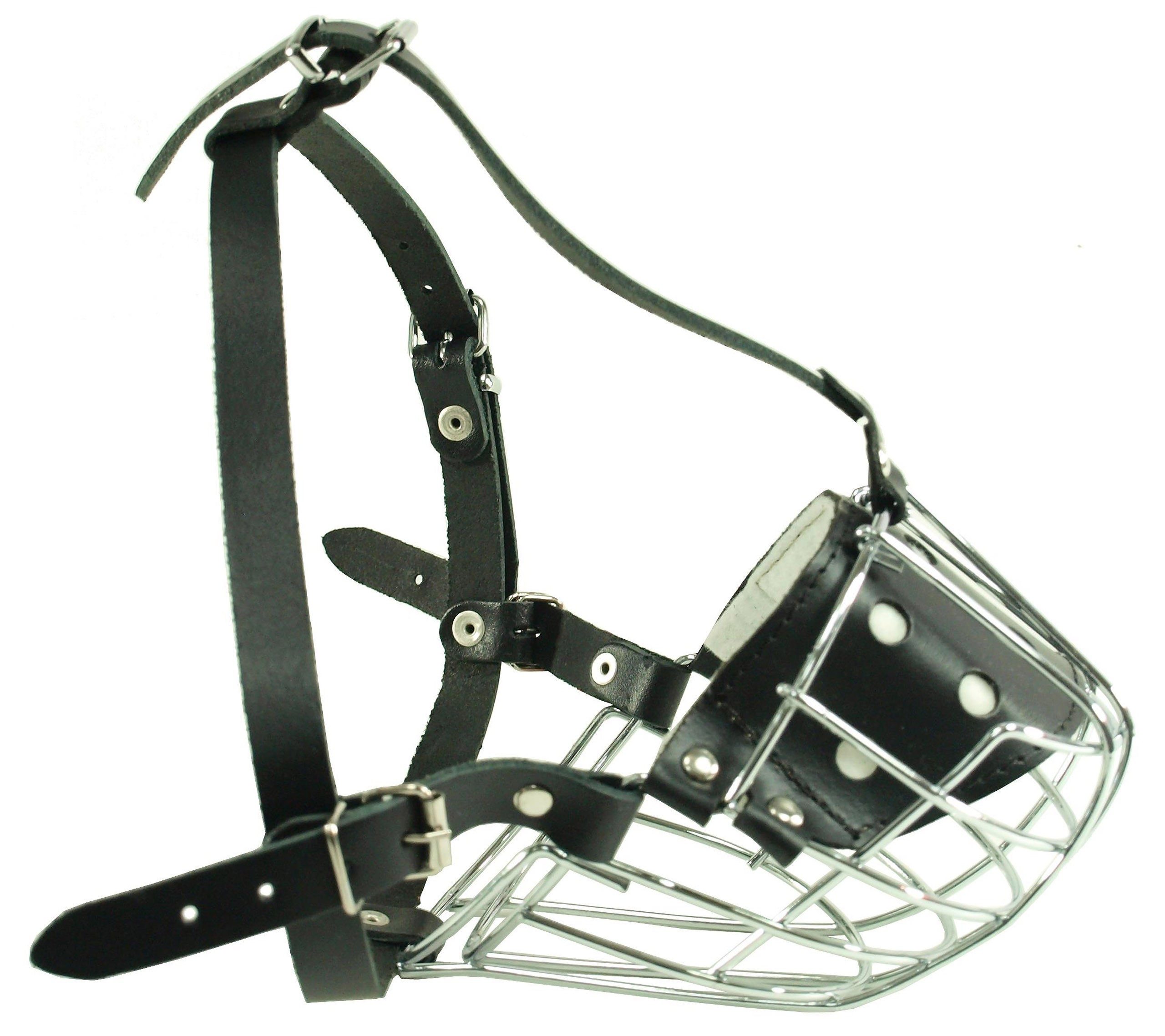 Sarcia.eu Maulkorb Metallmaulschutz "8" Boxerhund DINO